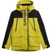 Superdry Veste mi-saison citron vert / noir