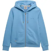Superdry Veste de survêtement 'Essential' bleu ciel