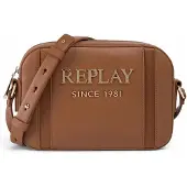 Replay sac à épaule bandoulière Crossbody Bag Caramel Cafe marron clair