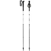 LEKI - Bâtons de randonnée en carbone - Skytera FX One SL - Taille 125 cm - Blanc