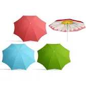 Bigbuy Garten Parasol Plain Ø 240 cm