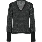 Pieces Chemisier 'Christy' noir