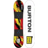 Burton - Snowboard - Grom Ketchup/Mustard 2026 en Bois - Taille Enfant 130 cm - Rouge