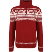 Brandit Troyer Norweger High Neck Sweater Rouge XL Homme