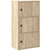 vidaXL Bibliothèque chêne sonoma 40x24x77 cm bois d'ingénierie