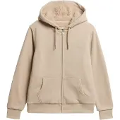 Superdry Femme Sweat à Capuche Doublé Borg Gris Taille: 36