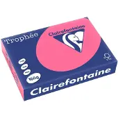 Clairefontaine Fuchsia Papier couleur A4 160 g/m² (250 feuilles)