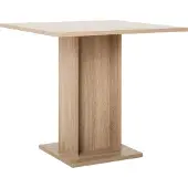 You do it Gustave table à manger carrée classique pour 2-4 personnesReproduction chêne 80 x 80 cm
