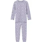 Name it Pyjama 'NMFUNICORN' gris / lilas / blanc