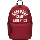 Superdry Sac à dos 'Athletic Montana' rouge / blanc