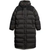 Superdry Manteau d’hiver anthracite / noir