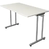 Kerkmann Büromöbelfabrik Smart office Bureau blanc rectangulaire (120 x 65 x 75 cm)