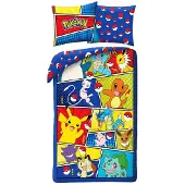 Halantex SP. z.o.o. Pokemon-Bettdecke 140×200 cm, 70×90 cm (140 x 200 cm)