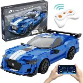 Deqube Blue Knight App+rc Construction Game 325 Pieces Bleu Enfants