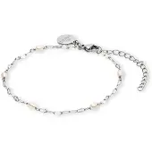 Purelei Bracelet 'Delicate Pearl' argent / blanc perle