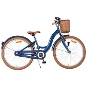 Volare Vélo pour enfants Ashley - pour filles - 24 pouces - Bleu