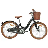 Volare Ashley : vélo pour enfants, modèle fille, 20 pouces, couleur noire