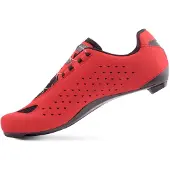 Lake Hommes, Chaussures de cyclisme, CX219 (44.5), Rouge, Blanc