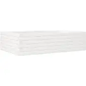 vidaXL Jardinière blanc 90x60x23 cm bois de pin massif