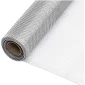 vidaXL Moustiquaire aluminium 112x2000 cm argenté