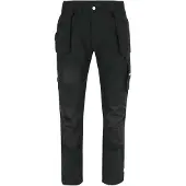 Herock Pantalon de travail multi-poches à la technologie Coolmax Black - Herock HK019 - Taille 2XL