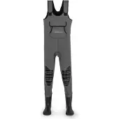 Zebco Trophy Neoprene Wader Gris EU 43-44 Homme