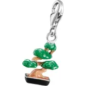 Thomas Sabo Pendentif 'Charm Club Tokyo Crush Bonsai Tree Charm' vert