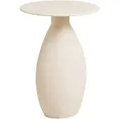 House Nordic Malin table d'angle Ø36cm Off-White.