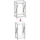 vidaXL Étagère à bois de chauffage Blanc 34x25x70 cm Acier laminé à froid