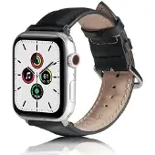 Beline pasek Apple Watch Leather 384041mm czarny black