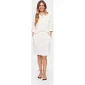 Saint tropez Jupe 'Zalinda' écru