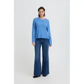Ichi Pull-over 'BALING' bleu clair