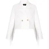 Faina Blazer 'Classy Look' blanc