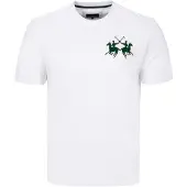 La Martina T-Shirt vert / blanc