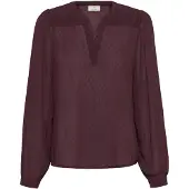 Kaffe Chemisier 'KALeonora' bordeaux