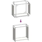 vidaXL Étagère à bois de chauffage Blanc 60x28x65 cm Acier laminé à froid