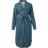 Pepe Jeans Robe-chemise 'Angie Classic' bleu denim