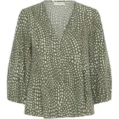 Inwear Chemisier vert / blanc