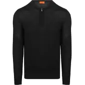 Suitable Crew Zip Merino Noir