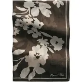 Marc O'Polo Foulard gris foncé / blanc cassé