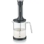 Graef Mousseur à lait sans fil MS202EU 300 ml verre noir