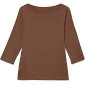 Vero Moda T-shirt 'VMPANDA' chocolat