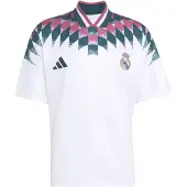 Adidas T-Shirt fonctionnel 'Real Madrid Stadion' émeraude / pitaya / blanc
