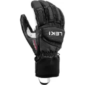 LEKI - Gants imperméables en PrimaLoft - Griffin Pro 3D Black/White en Cuir - Taille 11 - Noir