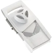 Leifheit Râpe universelle ComfortLine 23170 - râpe à légumes avec 5 grilles interchangeables - mandoline cuisine en acier inox