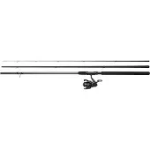 Dam Full Tech Match Spinning Combo Argenté 3.66 m / 1-15 g