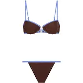 LASCANA Bikini brun foncé