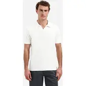 No-excess Polo Jacquard Riva Blanc Cassé Blanc cassé taille L