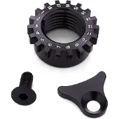 FOX 15 Mm Qr/kb Support Noir