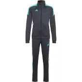 Adidas Survêtement 'Tiro Es' aqua / gris foncé / blanc